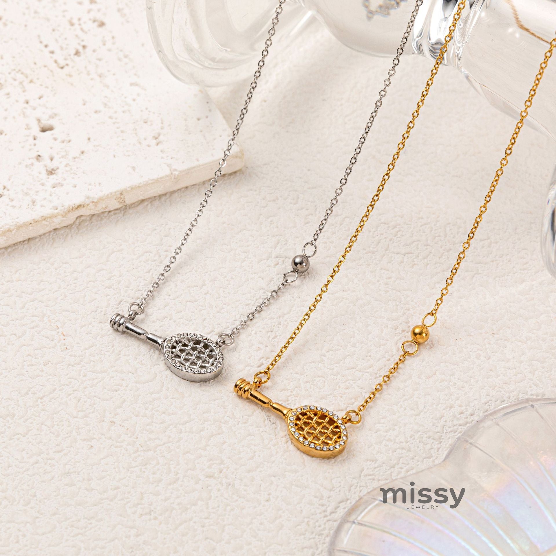 Ellanore Pavé Tennis Necklace [CRWS9ZQQ]