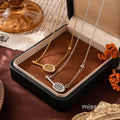 Ellanore Pavé Tennis Necklace [DJKLVI13]