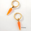 Elleanor Playful Fruit Charm Earrings [DHK90BDK]