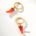 Elleanor Playful Fruit Charm Earrings [9X29O4EN]