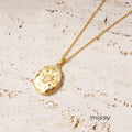 Ellena Celestial Locket Necklace [OQ4T2XES]