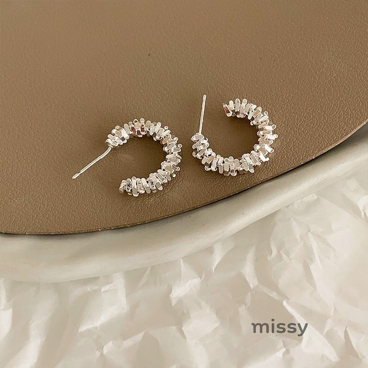 Elliette Glistening Drop Earrings [BM0LSJ60]