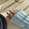 Elloise Gold Geometric Ring [IGANW0UU]