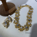 Elora Pearl Leaf Jewelry Set [S3LXC9Q4]