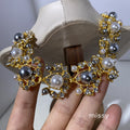 Elora Pearl Leaf Jewelry Set [PB3ESI57]