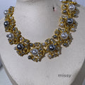 Elora Pearl Leaf Jewelry Set [M9SRPBZ2]