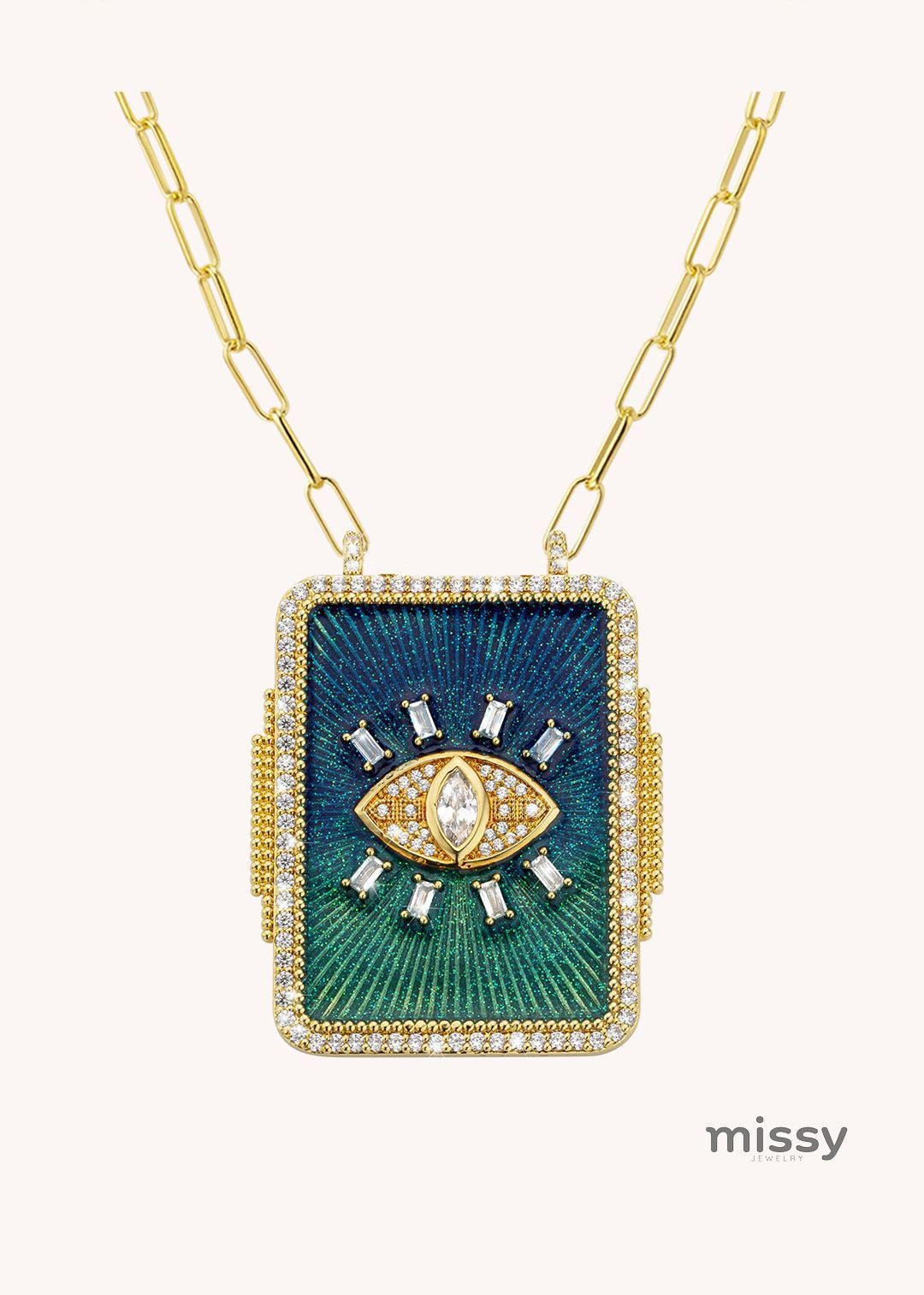 Elouise Gilded Tarot Pendants [YSIA5R7X]
