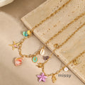 Elspeth Coastal Charm Necklace [K42ENTEL]