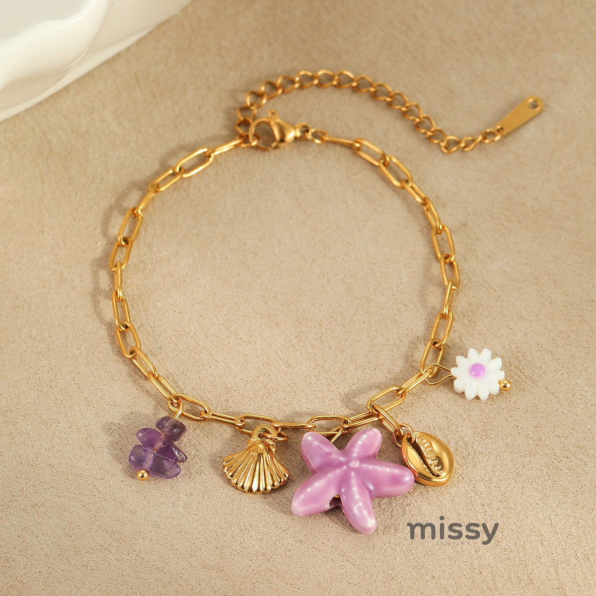 Elspeth Coastal Charm Necklace [8JZJQUKN]