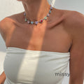 Embrie Pave Heart Necklace