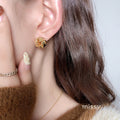 Emerald Braided Sphere Earrings [HLEG7QFG]