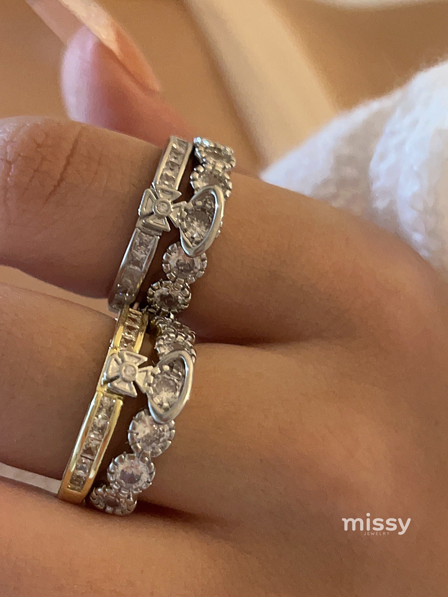 Emilee Celestial Saturn Ring [59O0KPJX]