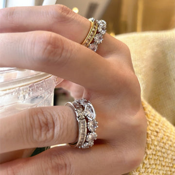 Emilee Celestial Saturn Ring [10FCDNRN]