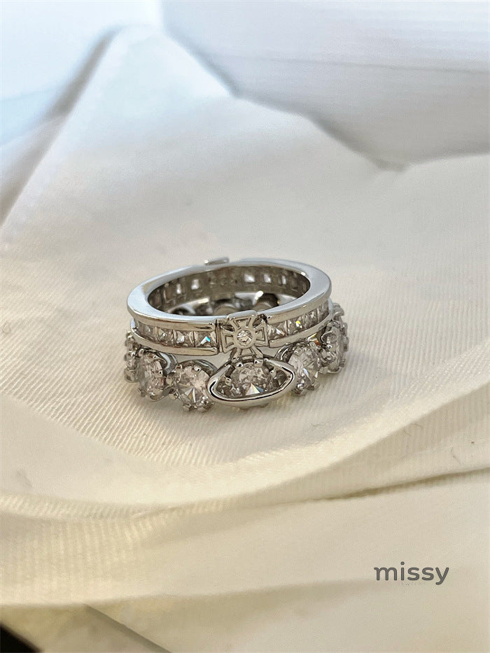 Emilee Celestial Saturn Ring [B31S4HO9]