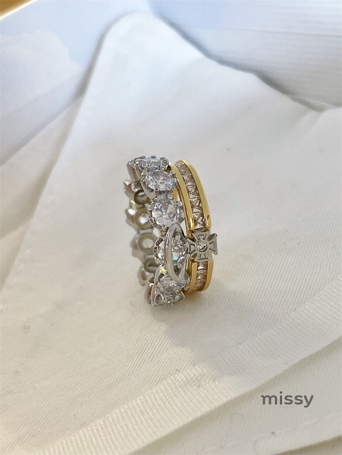 Emilee Celestial Saturn Ring [ZP8Y34WD]