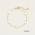 Emilynn Fritillaria Clover Bracelet [ZLEEUA0C]