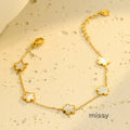 Emilynn Fritillaria Clover Bracelet [V4SX0UTZ]