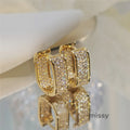 Emmelia Glimmer Geometric Studs [3W9FOU1V]