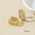 Emmelia Glimmer Geometric Studs [9DT0FXJN]