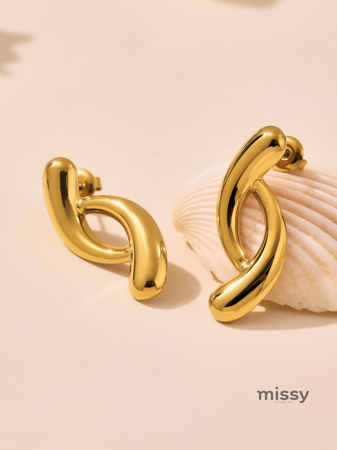 Emmelia Irregular Geometric Earrings [P3DEYFH6]