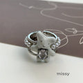 Emmerson Bear Pearl Open Ring [VGTF42SF]