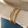 Emmery Sculpted Link Bracelets [7LF1UQUZ]