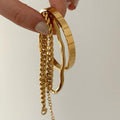 Emmery Sculpted Link Bracelets [40OQW30G]