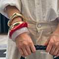 Evalee Statement Resin Bangle [HTQRQEC6]
