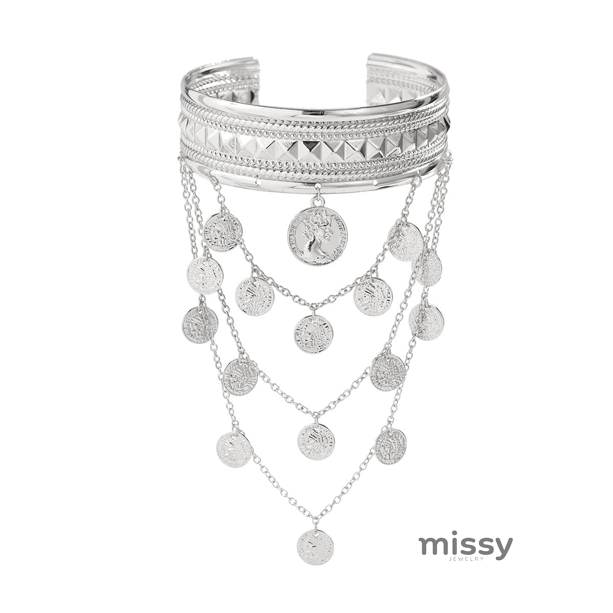 Everlee Metal Tassel Arm Chain [GXL3U9PA]