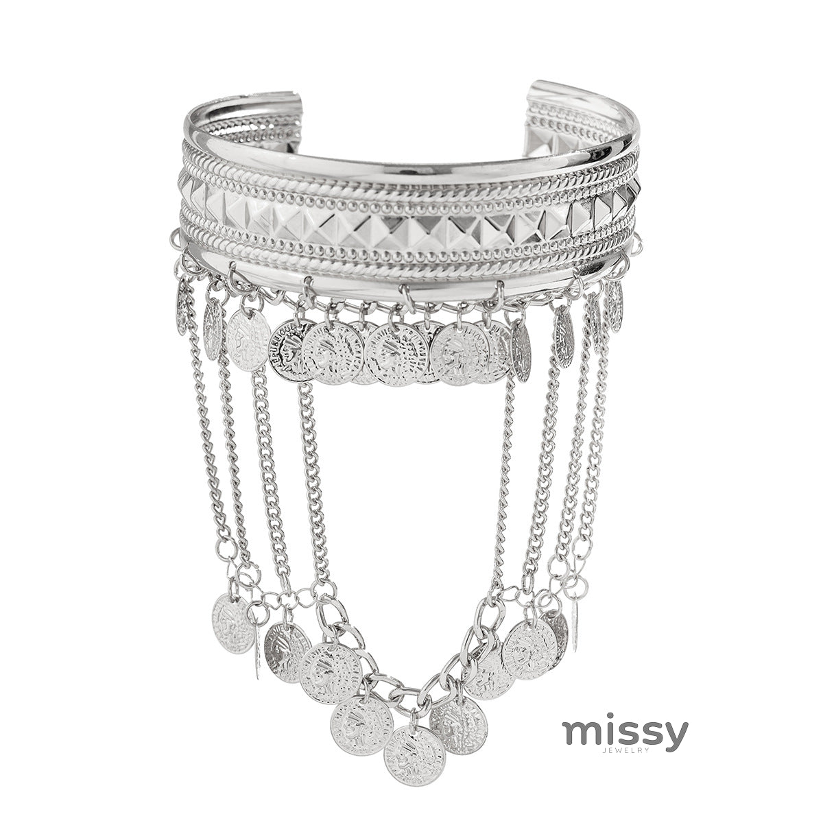 Everlee Metal Tassel Arm Chain [OCRYSFZX]