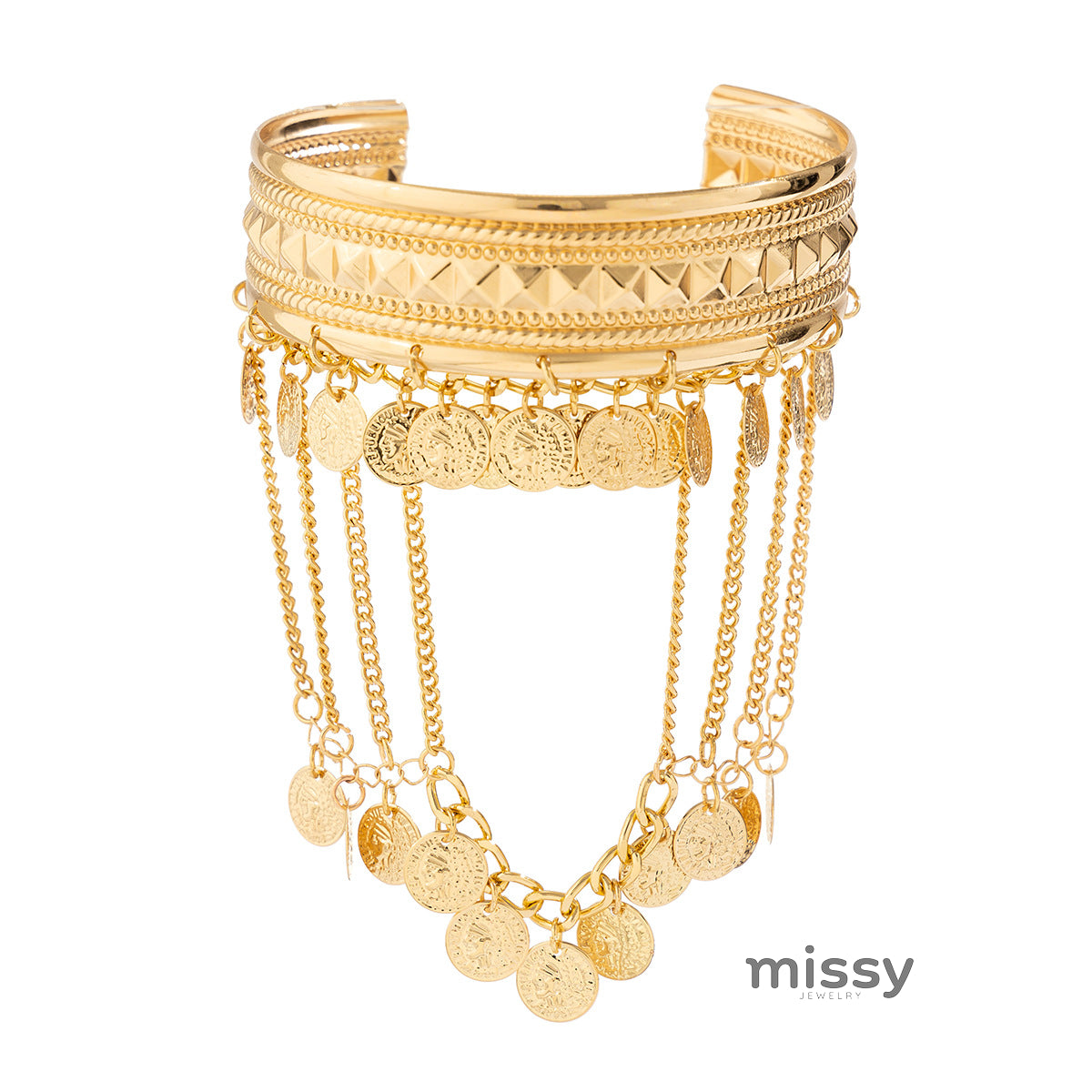 Everlee Metal Tassel Arm Chain [67J5933Y]