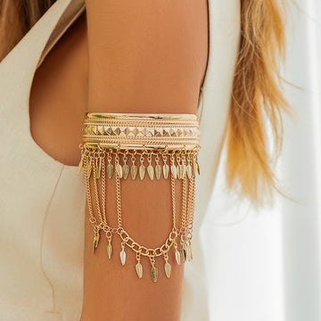 Everlee Metal Tassel Arm Chain [FJRKDRKM]