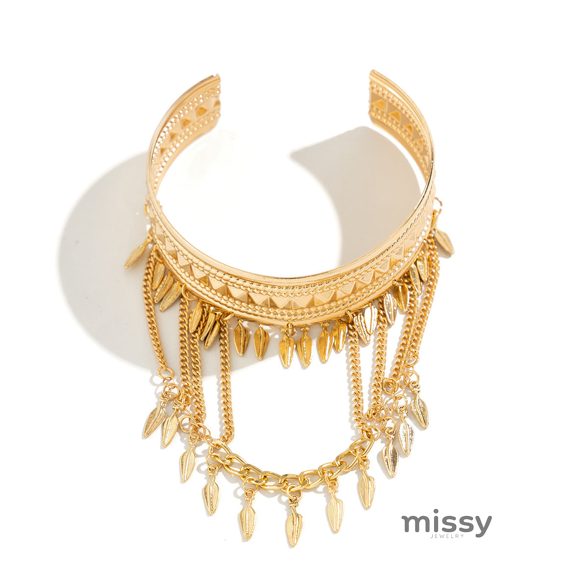 Everlee Metal Tassel Arm Chain [PATUZ51R]