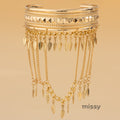Everlee Metal Tassel Arm Chain [9K8QXBTB]