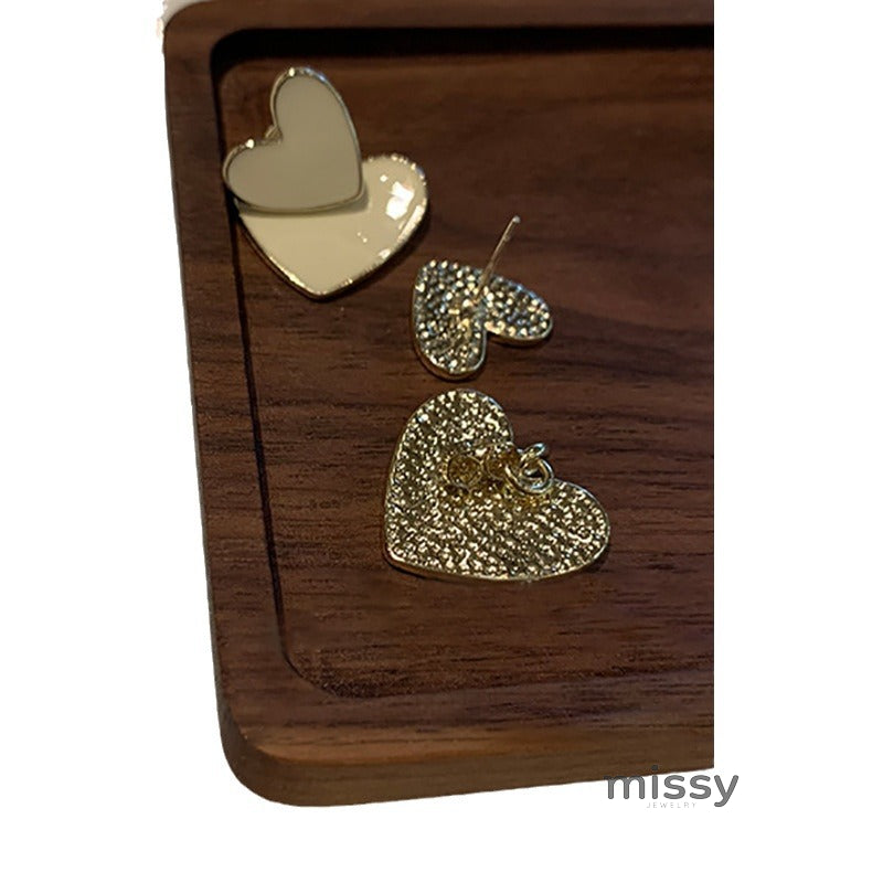 Eviana Delicate Heart Hoops [LRBEJ52A]