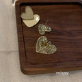 Eviana Delicate Heart Hoops [2B7YEQ7S]