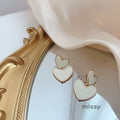 Eviana Delicate Heart Hoops [2WO5U7R8]
