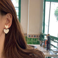 Eviana Delicate Heart Hoops [04UB38E4]