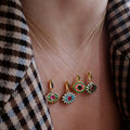 Evil Eye Pendant Necklace [BJHG8VSR]