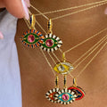 Evil Eye Pendant Necklace [Z763T9JK]