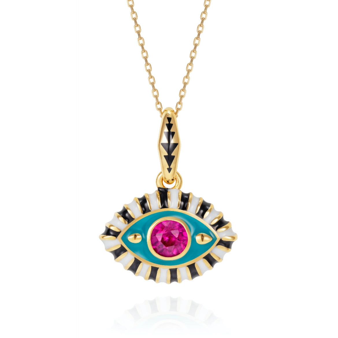 Evil Eye Pendant Necklace [CPL5A0HT]