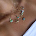 Evil Eye Pendant Necklace [OWEFAHDK]