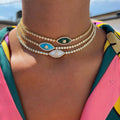 Evil Eye Pendant Necklace [VKDRL9I1]