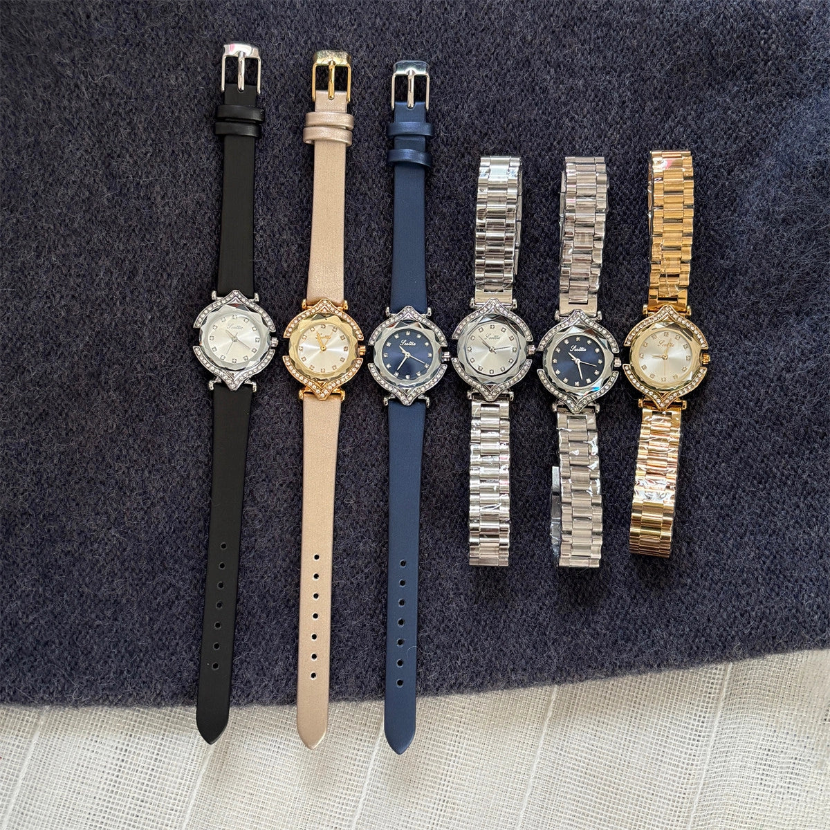 Faceted Glass Dial Watch [SLDXXAP1]