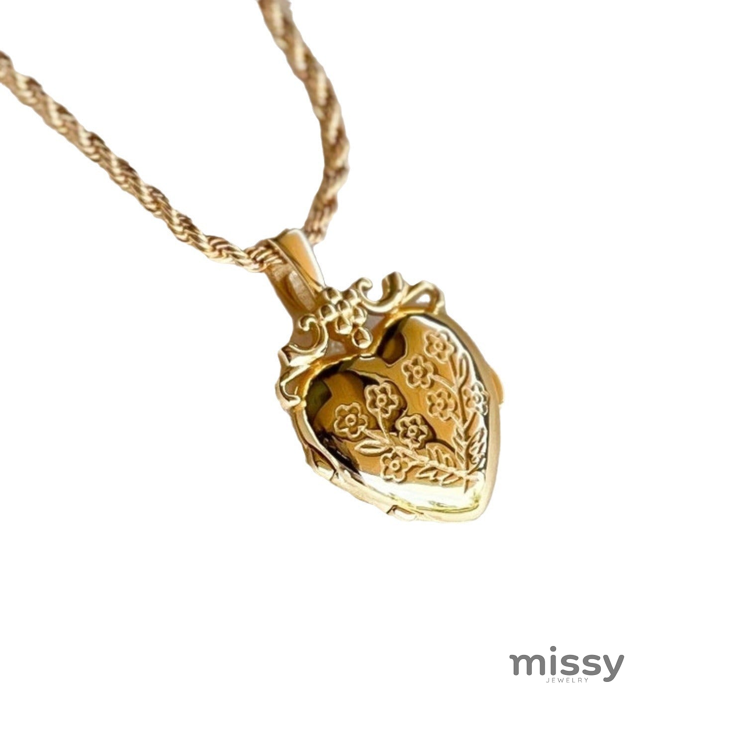 Fannie Keepsake Locket Necklace [FXYI4T5K]