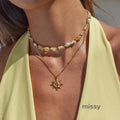 Finlee Sun Layered Necklace [S9IL283F]