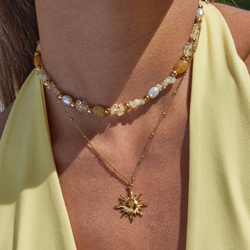 Finlee Sun Layered Necklace [IKLZPRR7]