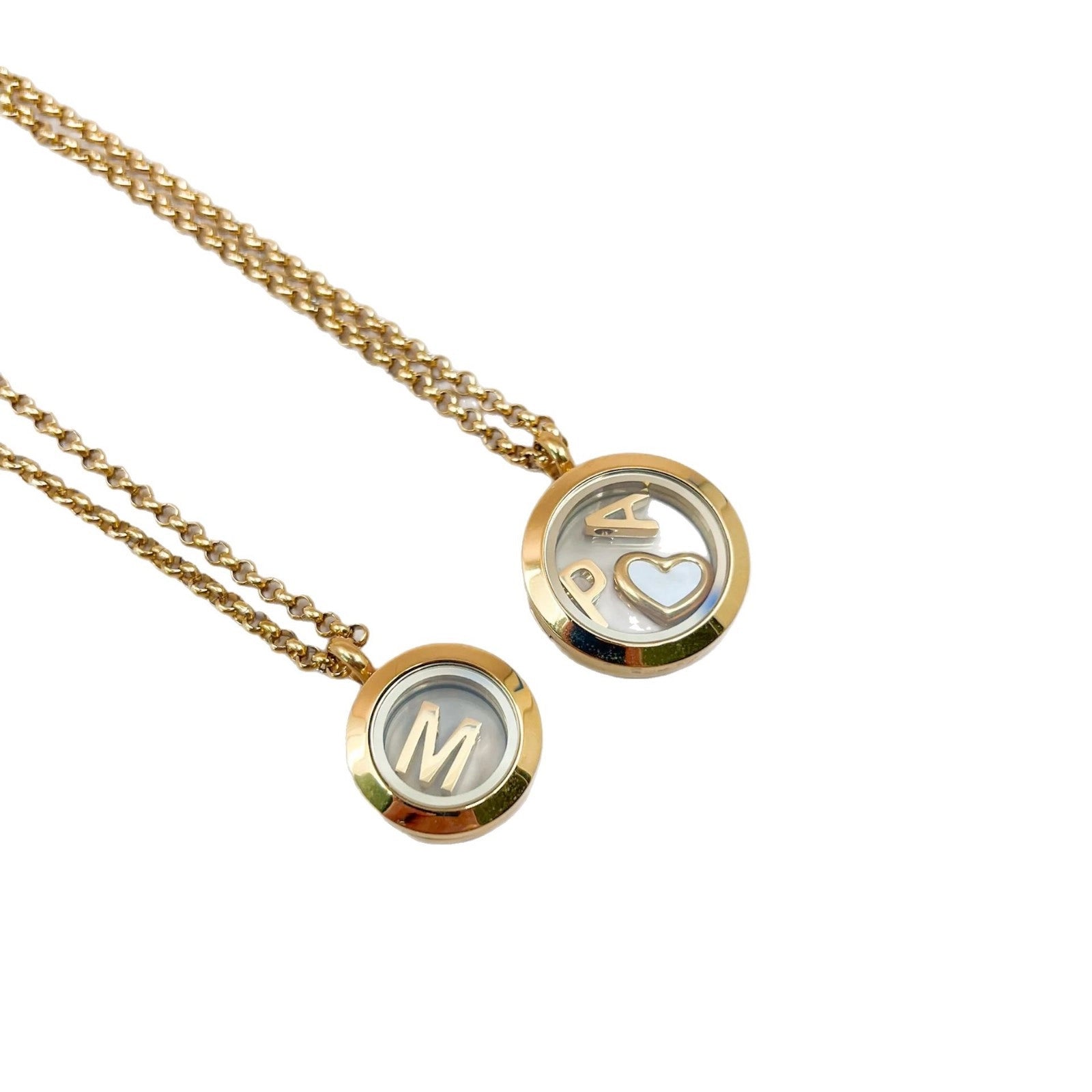 Floating Charm Locket Necklace [8JHTUW5A]
