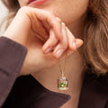 Floating Charm Locket Necklace [6ZZR0I27]