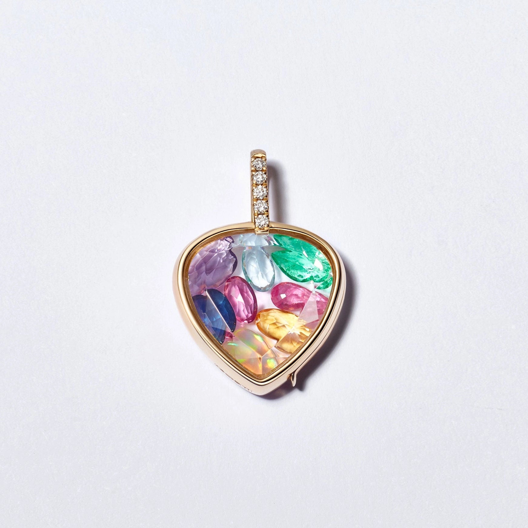 Floating Locket Pendant Necklace [T0QE5CCM]